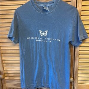 Comfort Colors Blue Graphic Tee